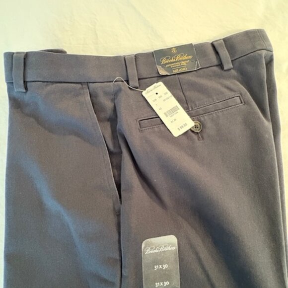 NWT Brooks Brothers Advantage Chino Wrinkle Free Milano Pants - Picture 4 of 6